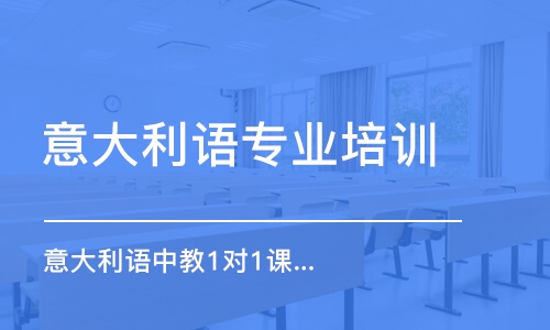 上海意大利语中教1对1课程