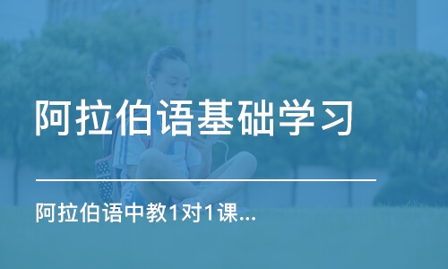 深圳阿拉伯语基础学习