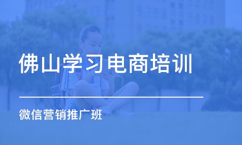 佛山学习电商培训