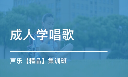 天津成人学唱歌