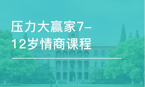 郑州压力大赢家7-12岁情商课程