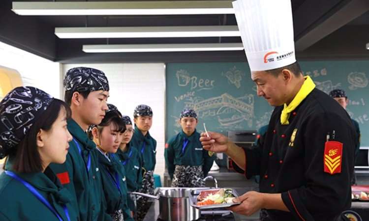 北京新东方烹饪学校校区环境